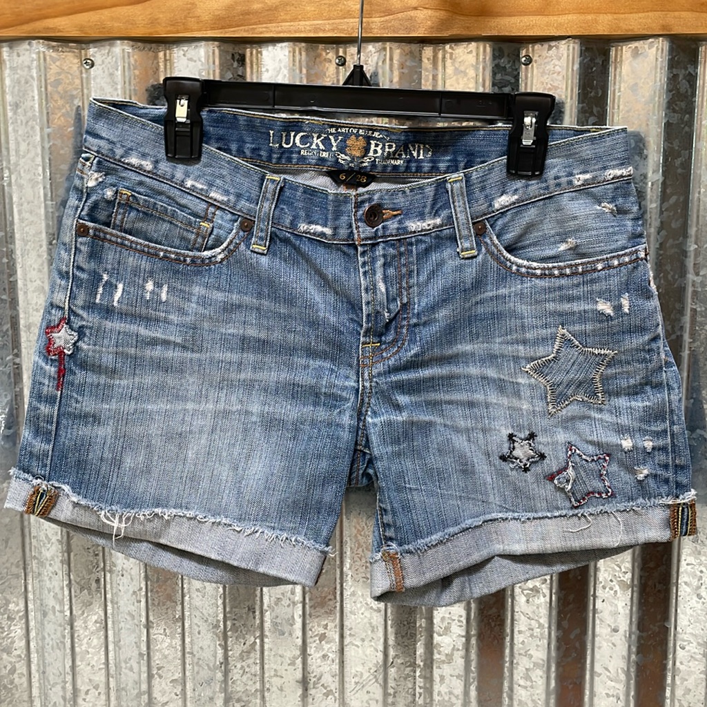 Lucky Brand Star Patch Shorts